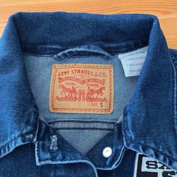Levi’s SXSW Austin TX Music Festival Trucker Jacket 2016 Collab Size Small - Picture 10 of 14